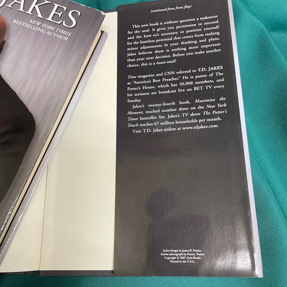 Inspirational Book by T.D. Jakes